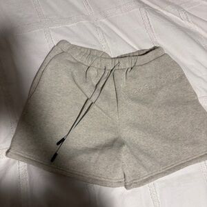 Missguided Sweat Shorts – Light Grey Size S – New / Never Worn